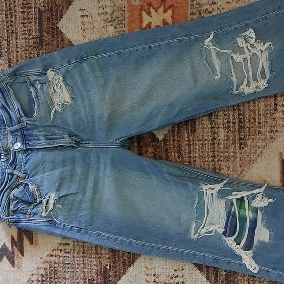 American Eagle Highest Rise Flare Sz 10 - Picture 2 of 16